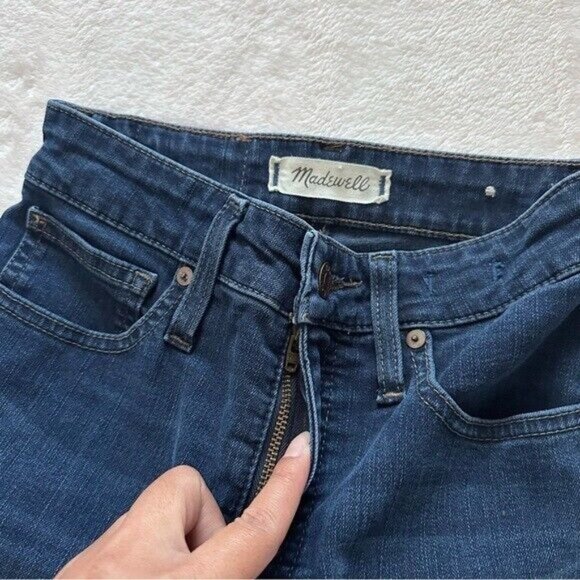 Madewell Curvy High-Rise Skinny Jeans in Hayes Wash Size 24 - Picture 9 of 14